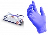Перчатки медицинские нитриловые смотровые нестерильные неопудренные одноразовые  NitriMax (фиолетовые)